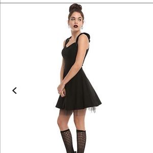 Disney/Hot Topic Maleficent Dress w/ popup collar